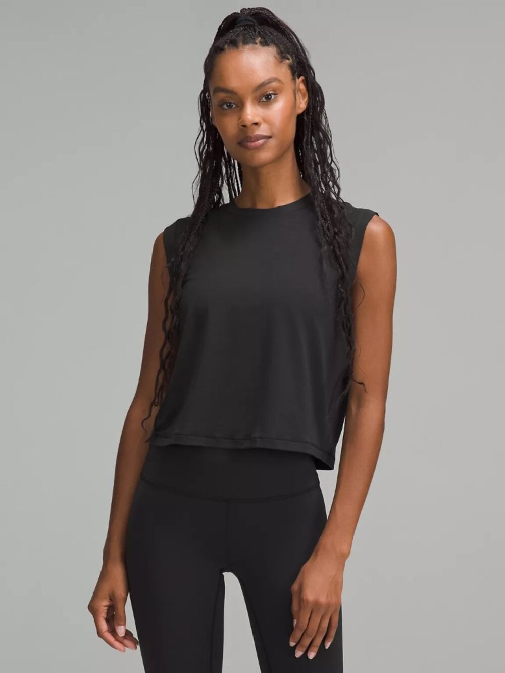 NWT Lululemon Jersey Training Muscle Tank - 10 Black